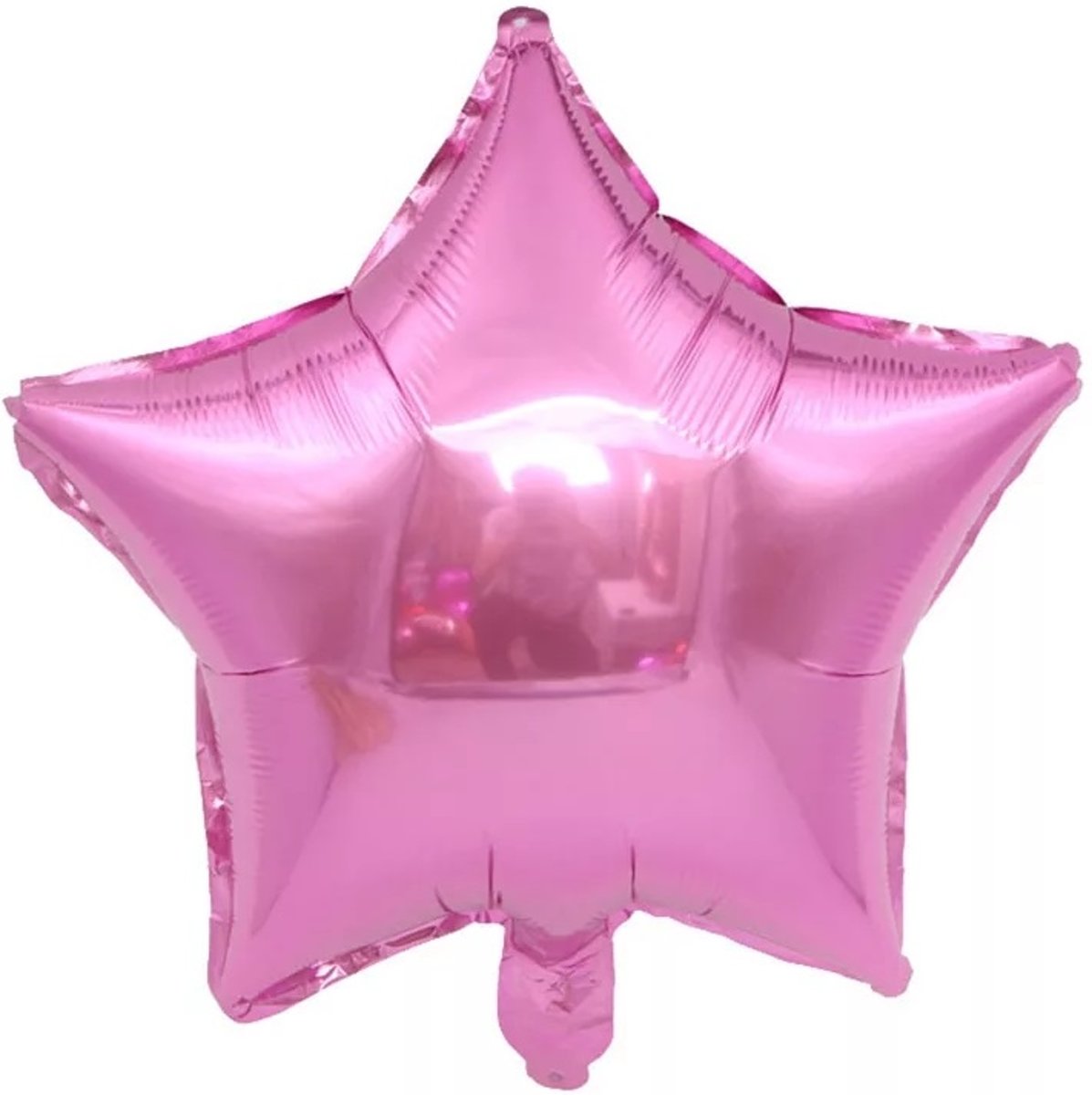 Folieballon ster| roze | 18 inch | 45 cm | DM-products